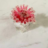 Blooming Pink Napkin Rings (Set of 4)