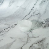 Artisan White Glass Bowl