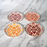 Ikat Print Dessert Plates ( Set of 2)