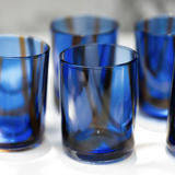 Blue Swirl Glasses (Set of 6)