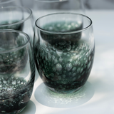 Black Forest Green Glasses ( set of 6)