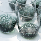 Black Forest Green Glasses ( set of 6)