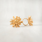 Chrysanthemum  Napkin Rings (set of 4)