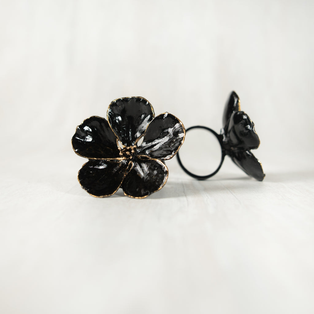 Dogwood  Napkin Rings (set of 4)