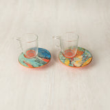 Iznik Art series Ceramic Coffee Set  (Set of 2)