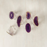 Agate Napkin Rings (set of 6)