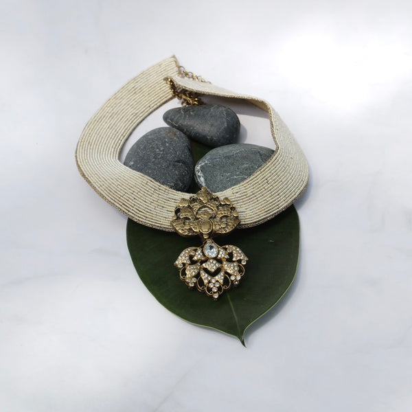 Beaded Collar Necklace