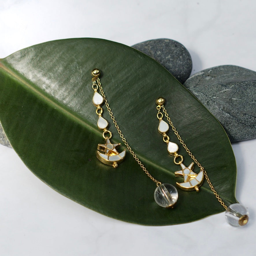 Mother of pearl Drop Earrings