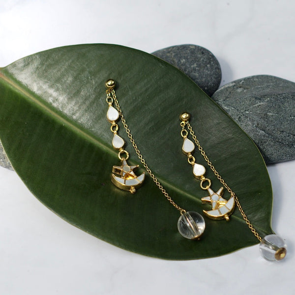 Mother of pearl Drop Earrings
