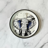 Dessert Plates Elephant Print