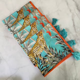 Safari  Design Cotton Napkins   ( Set of 4)