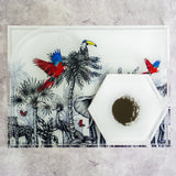 Acrylic Jungle Tray L