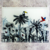 Acrylic Jungle Tray L