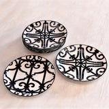 Ottoman Print Dessert Plate