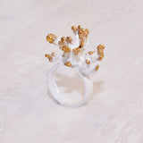 Coral Napkin Rings (set of 4)