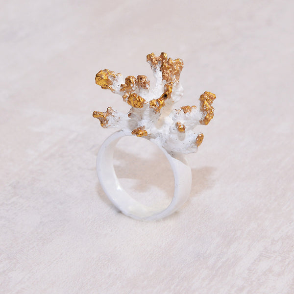 Coral Napkin Rings (set of 4)