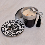 Ottoman Print Dessert Plate