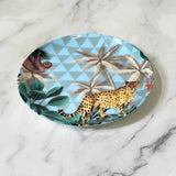 Dessert Plates  Safari  Print (set of 2 )