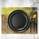 Como Black Ceramic  Dinner and Side Plate