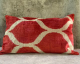Velvet Ikat Cushion