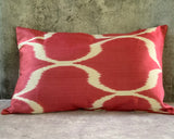 Velvet Ikat Cushion