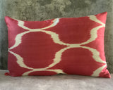 Velvet Ikat Cushion