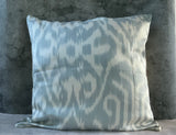 Velvet Ikat Cushion