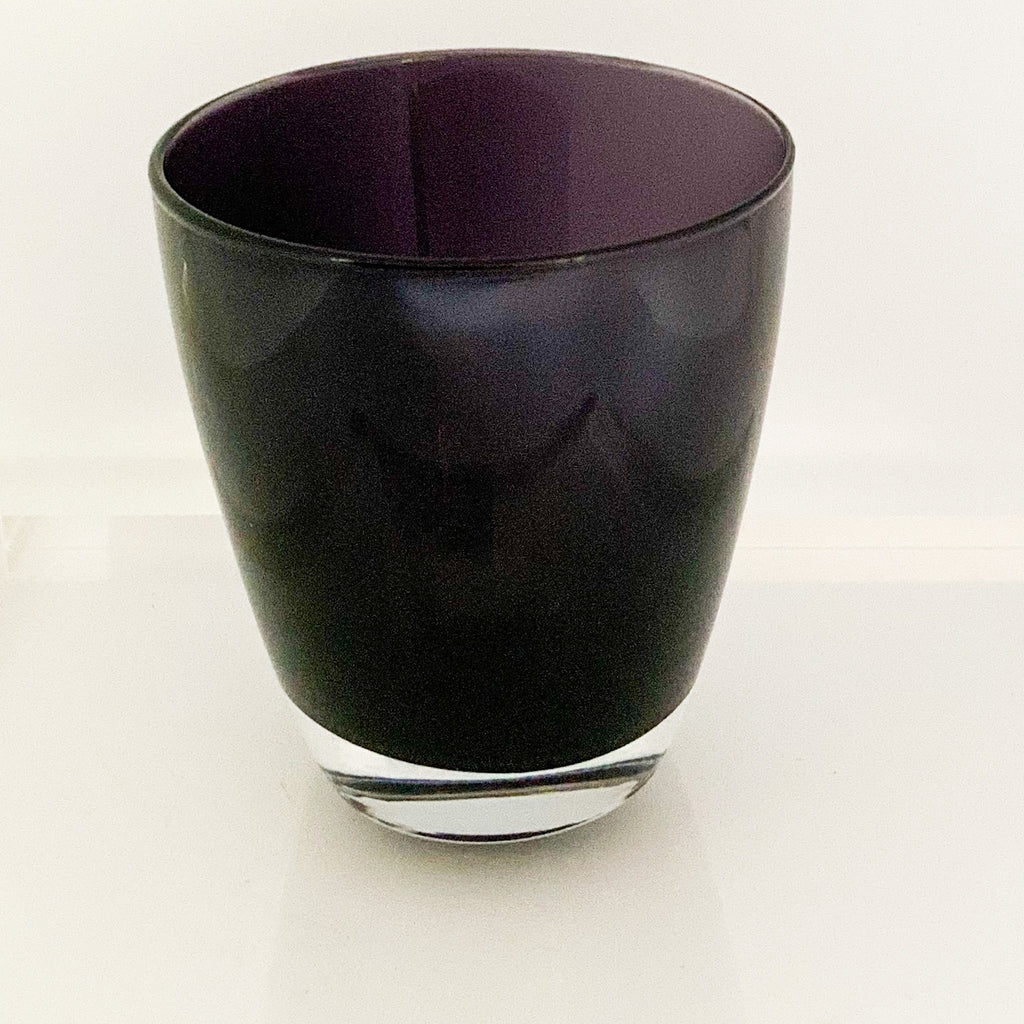 Black Violet Glasses ( set of 6)