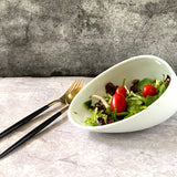 Olive Shaped  Black Bowl