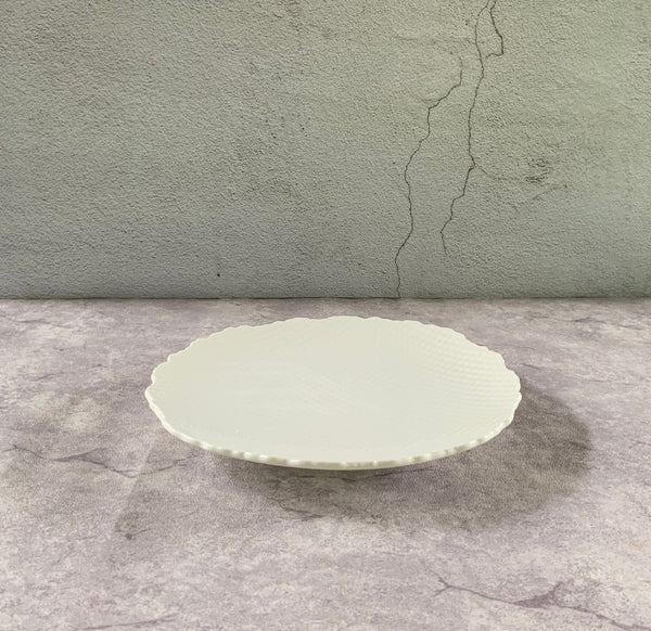 Flor  Dinner and Side  Plates White