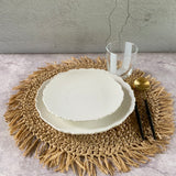 Flor  Dinner and Side  Plates White