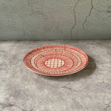 MInimalistik Tapas Plate Red & White (set of 6)