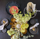 Rustic Brown  Stoneware  Plate