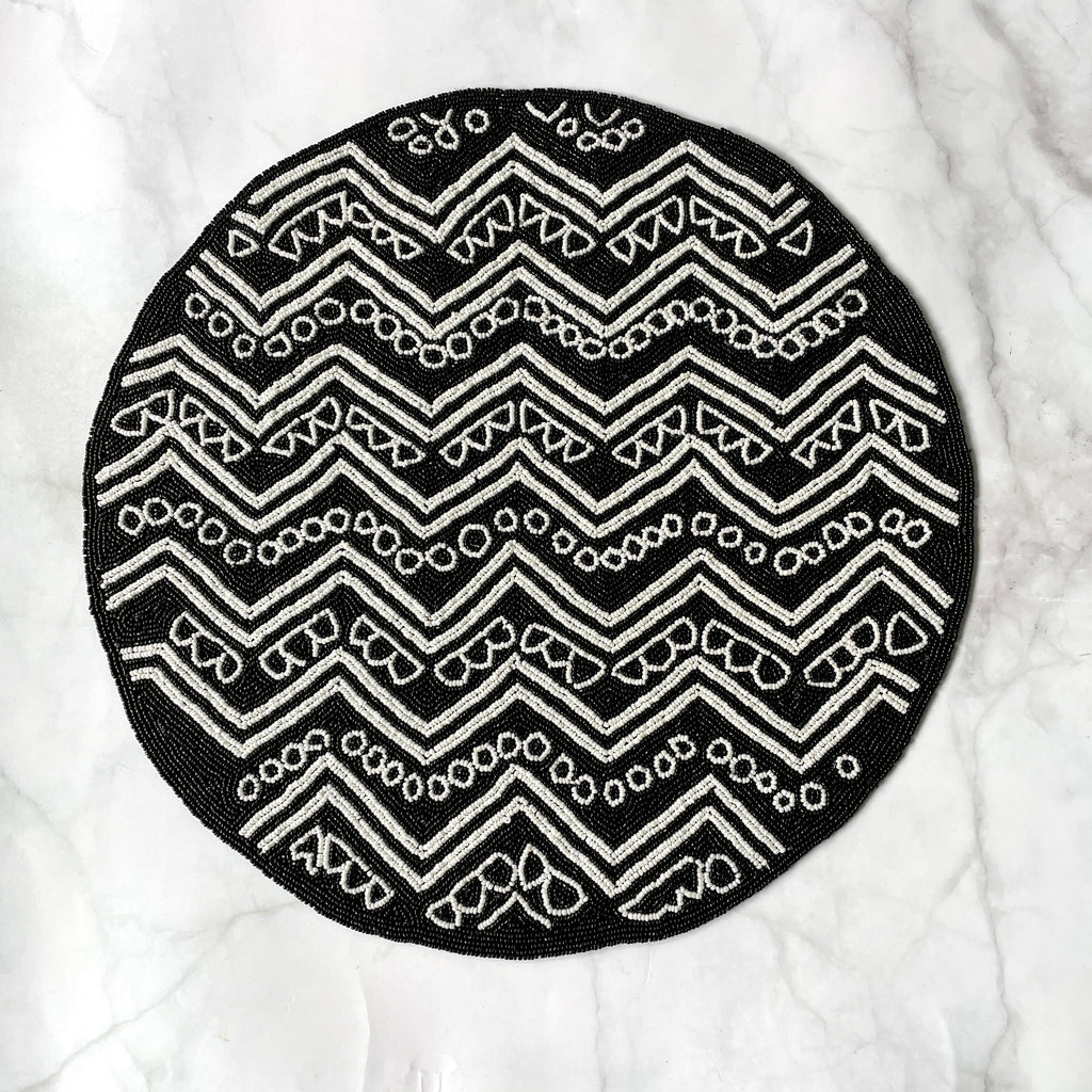 Vega Handcrafted Beaded Mats