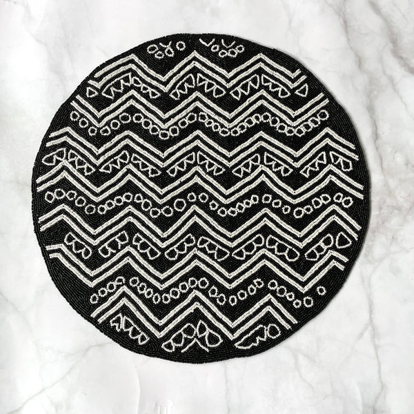 Vega Handcrafted Beaded Mats