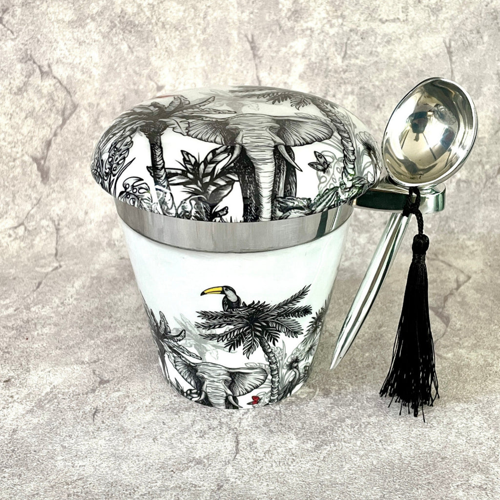 Ice cream Pint Holders Jungle Print