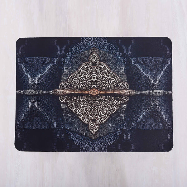 tablemat, placemat, shagreen