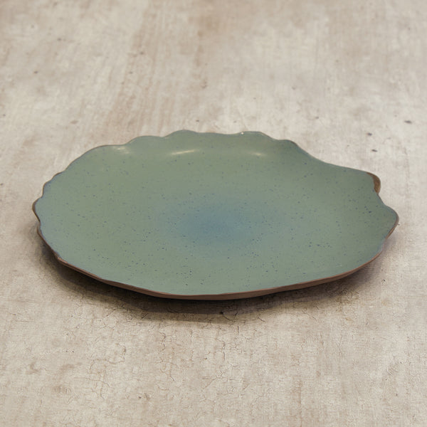 Fleur  Dinner Plates Green