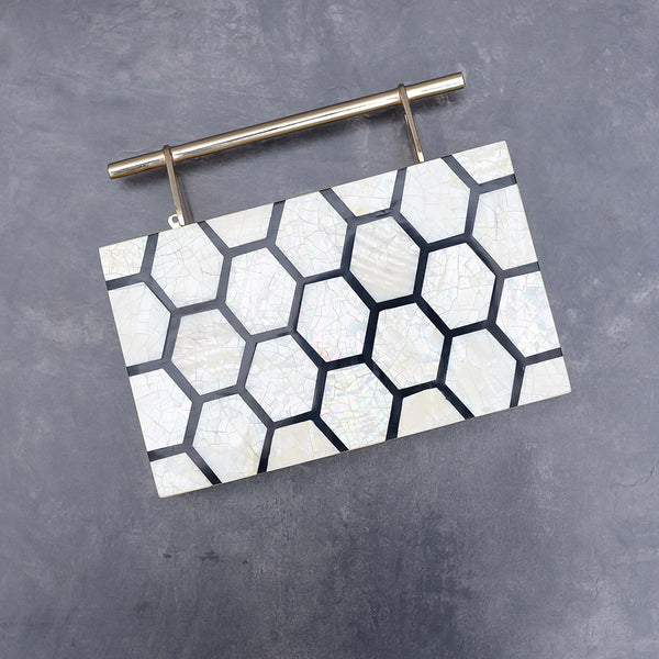 Chateau Mother of Pearl Clutch