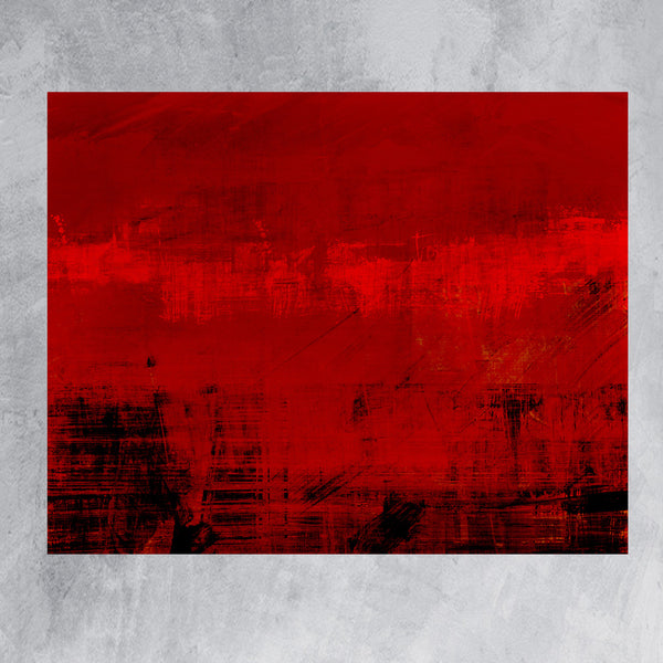 Red drama Placemat (Set of 4)