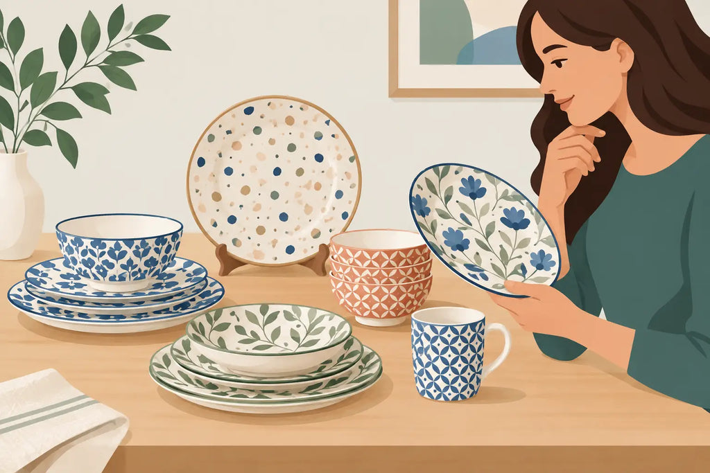 How to Select Patterned Dinnerware With Confidence