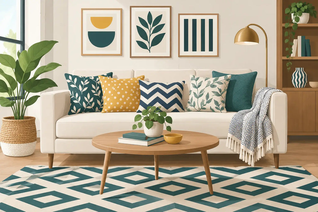 How to Mix Patterns in Home Decor With Ease