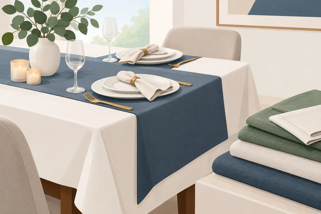 How to Layer Dining Linens With Confidence