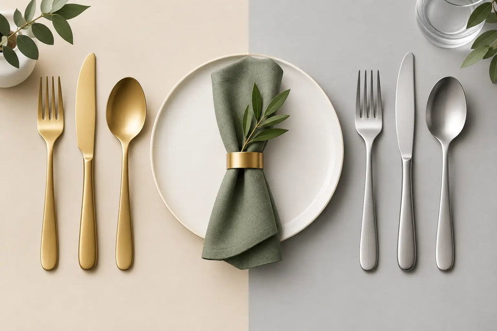 Brass Versus Steel Flatware for a Beautiful Table