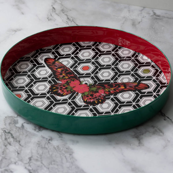 Bold Butterfly Tray