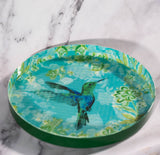 Tropical Hummingbird Serving Tray