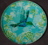 Tropical Hummingbird Serving Tray