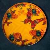 Golden Butterfly Serving Tray