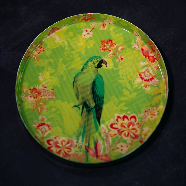 Tropical Parrot Paradise Serving Tray