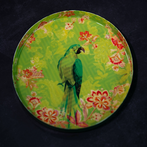 Tropical Parrot Paradise Serving Tray